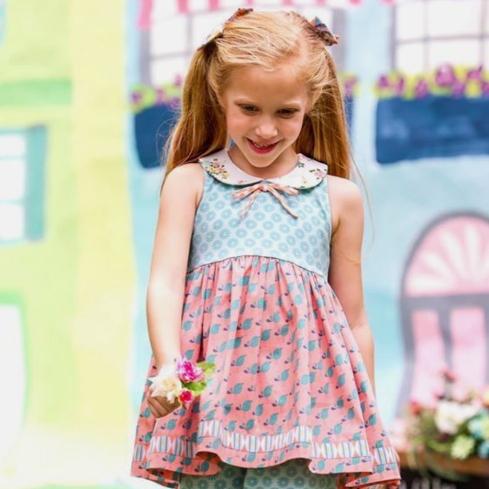 Wildflowers Girls Daydream Believer Happy Bird Top